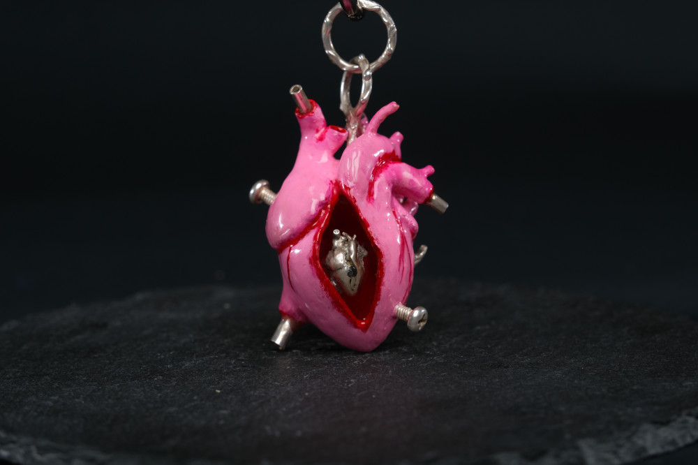 Pink Outside, Metal Inside by UNDE