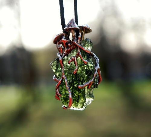 Mushrooms - The moldavite by UNDE