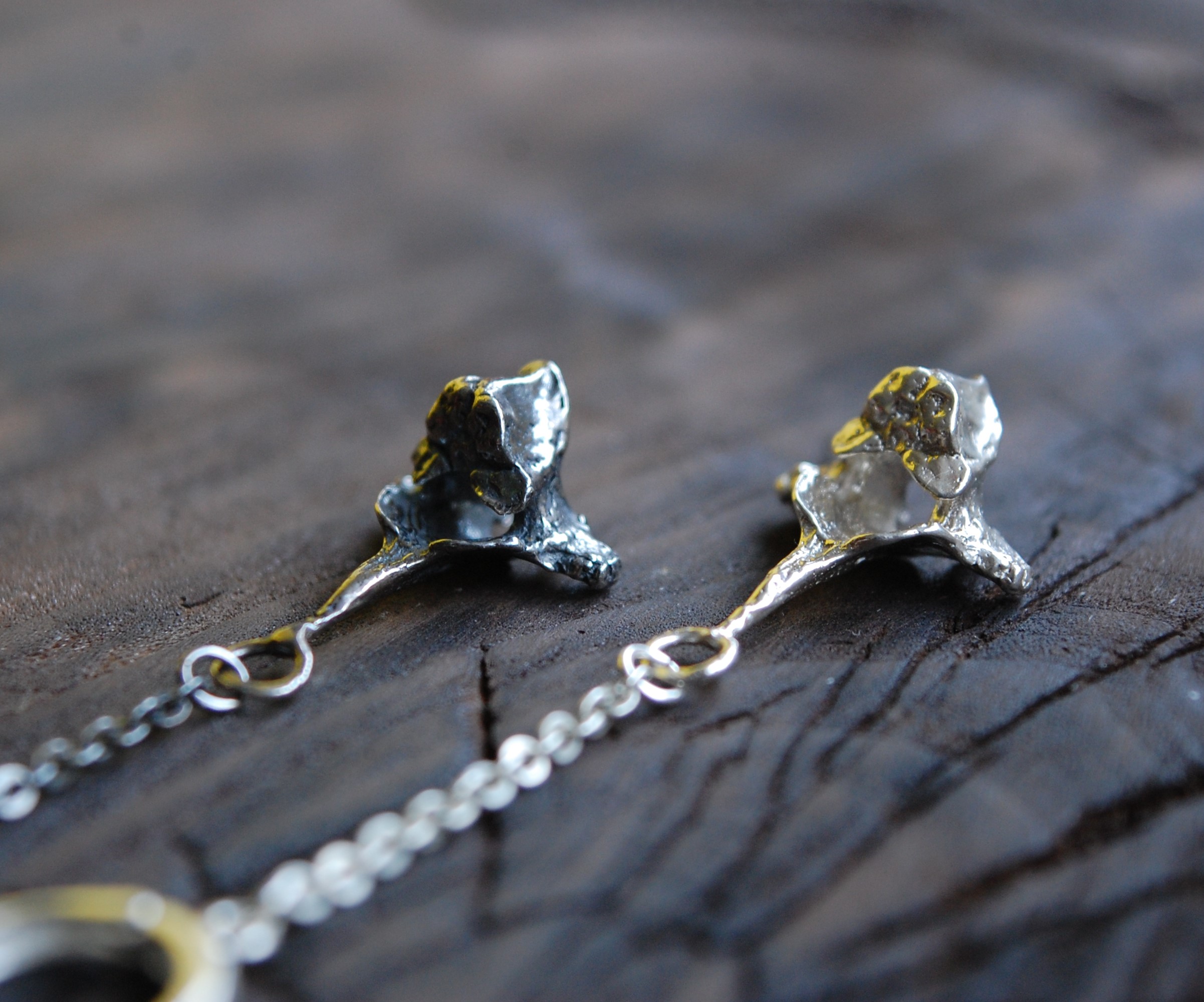 Vertebral - The Fox Spirit earrings
