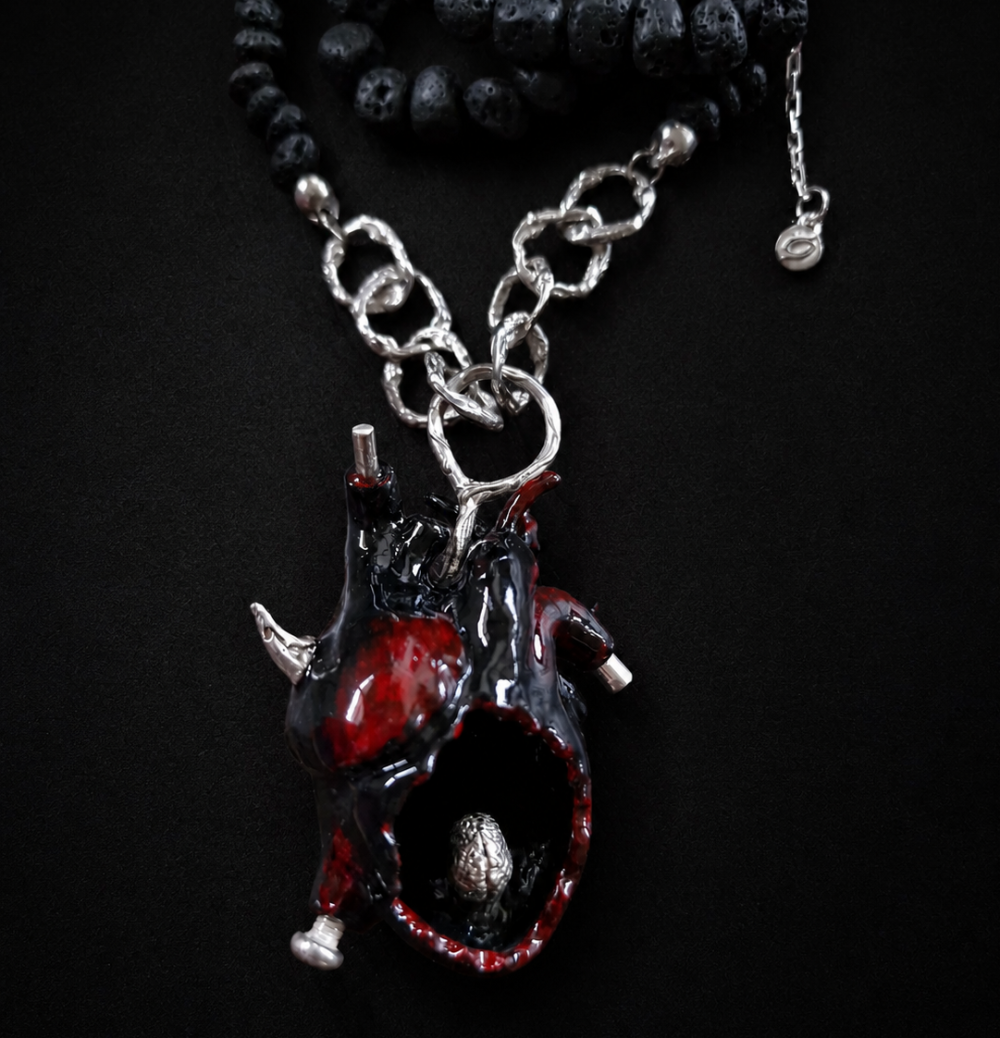 Hearts. Fake - Black hearts grow brains by UNDE